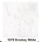Smokey White (Vintage) - Mono Canvas - 18 count