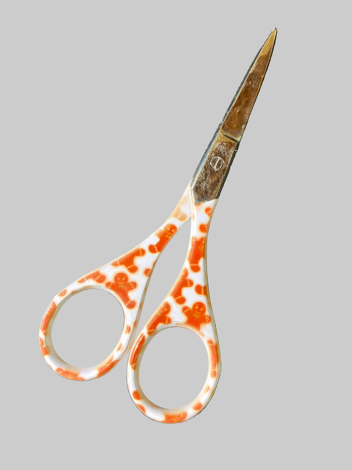 Gingerbread Men - Colourful Handle Scissors