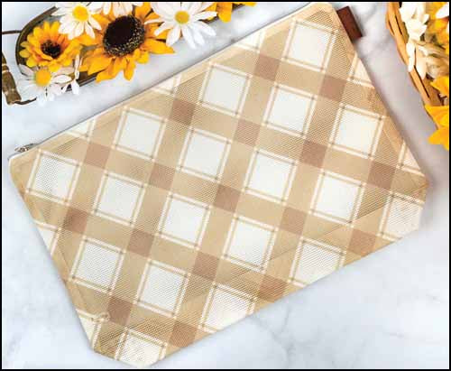 Mad for Plaid Project Bag | Pouch