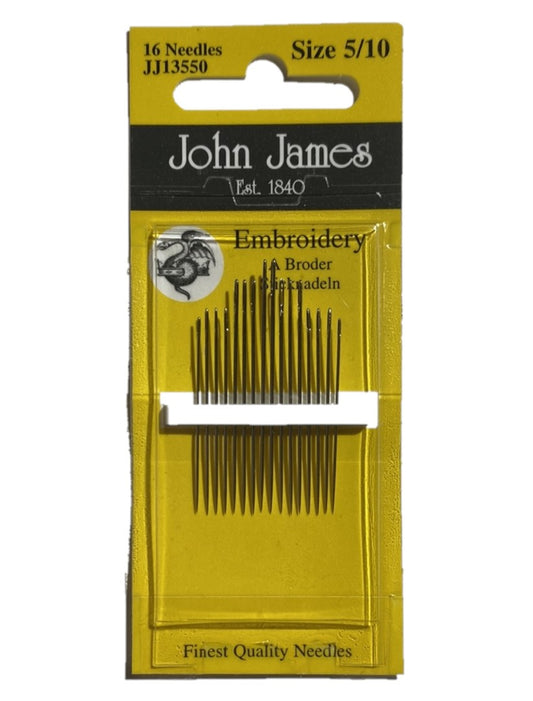 Embroidery Needles - John James