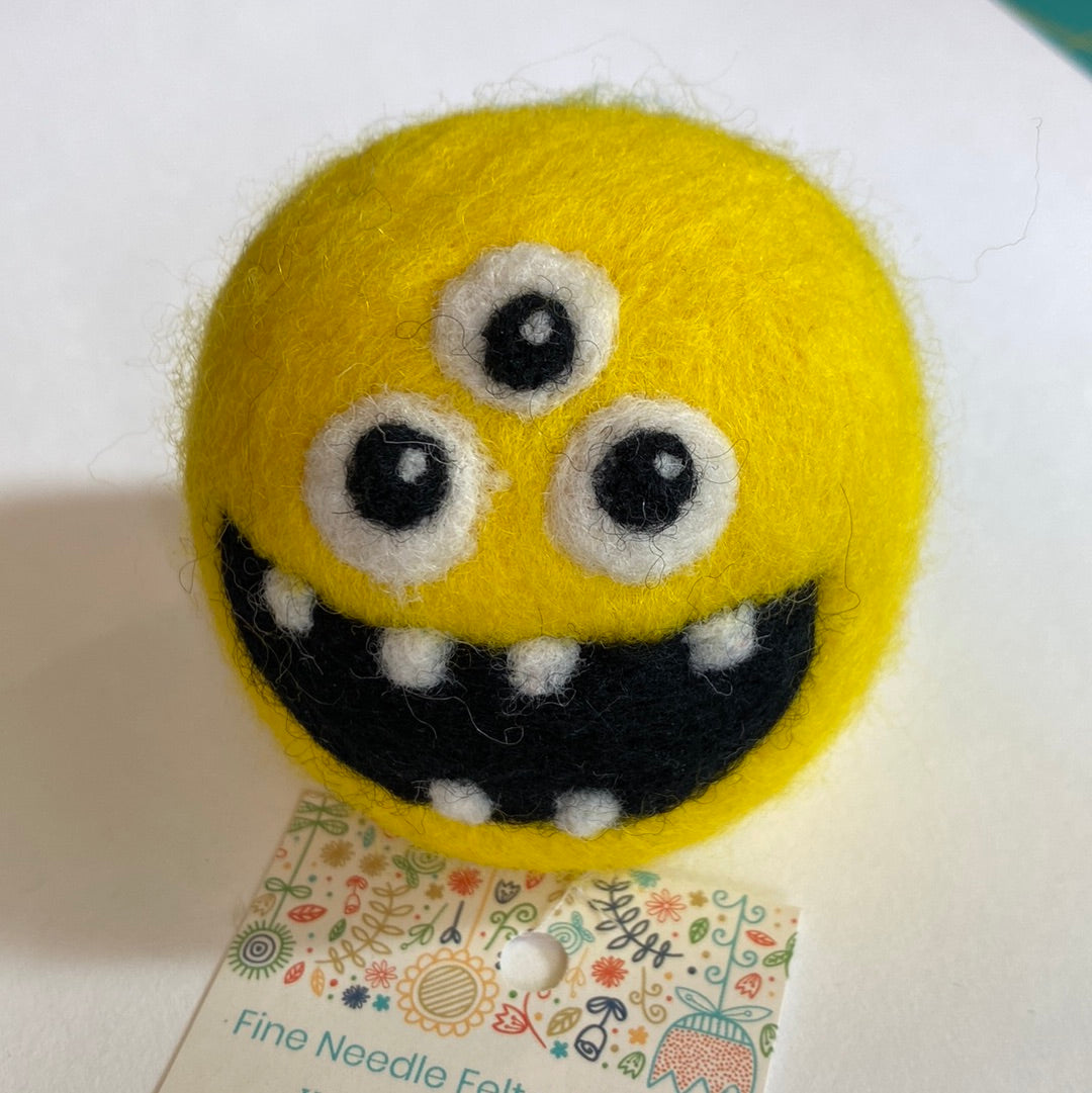 Felt Pin Cushion - Monster Head (Discontinued)