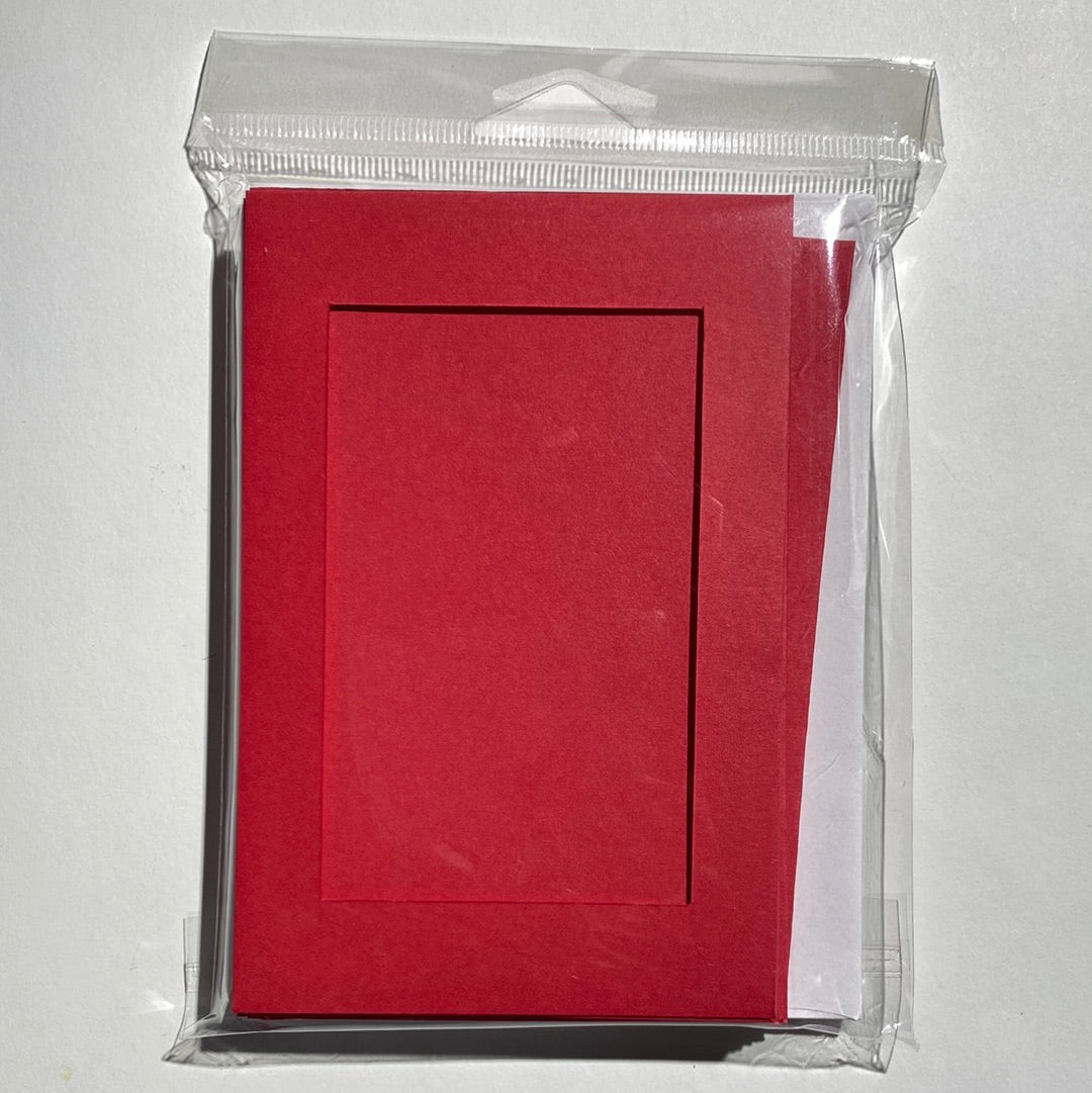 Needlework Cards (Small) - Rectangle Opening