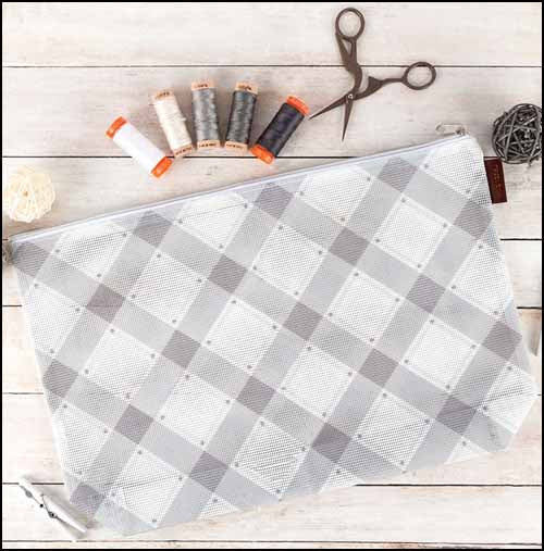 Mad for Plaid Project Bag | Pouch
