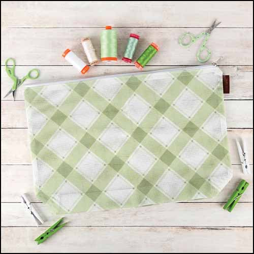 Mad for Plaid Project Bag | Pouch
