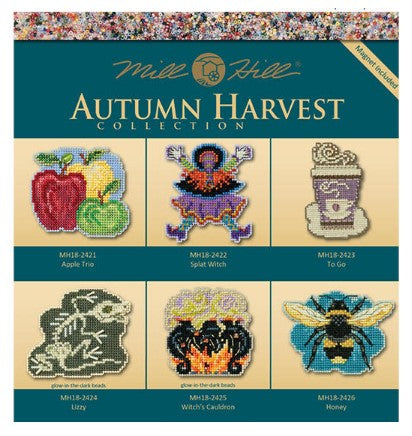 2024 Autumn Harvest Ornament Kits by Mill Hill
