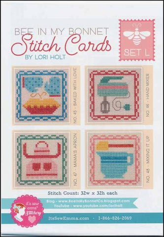 Stitch Cards Set L