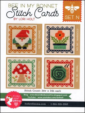 Stitch Cards Set N