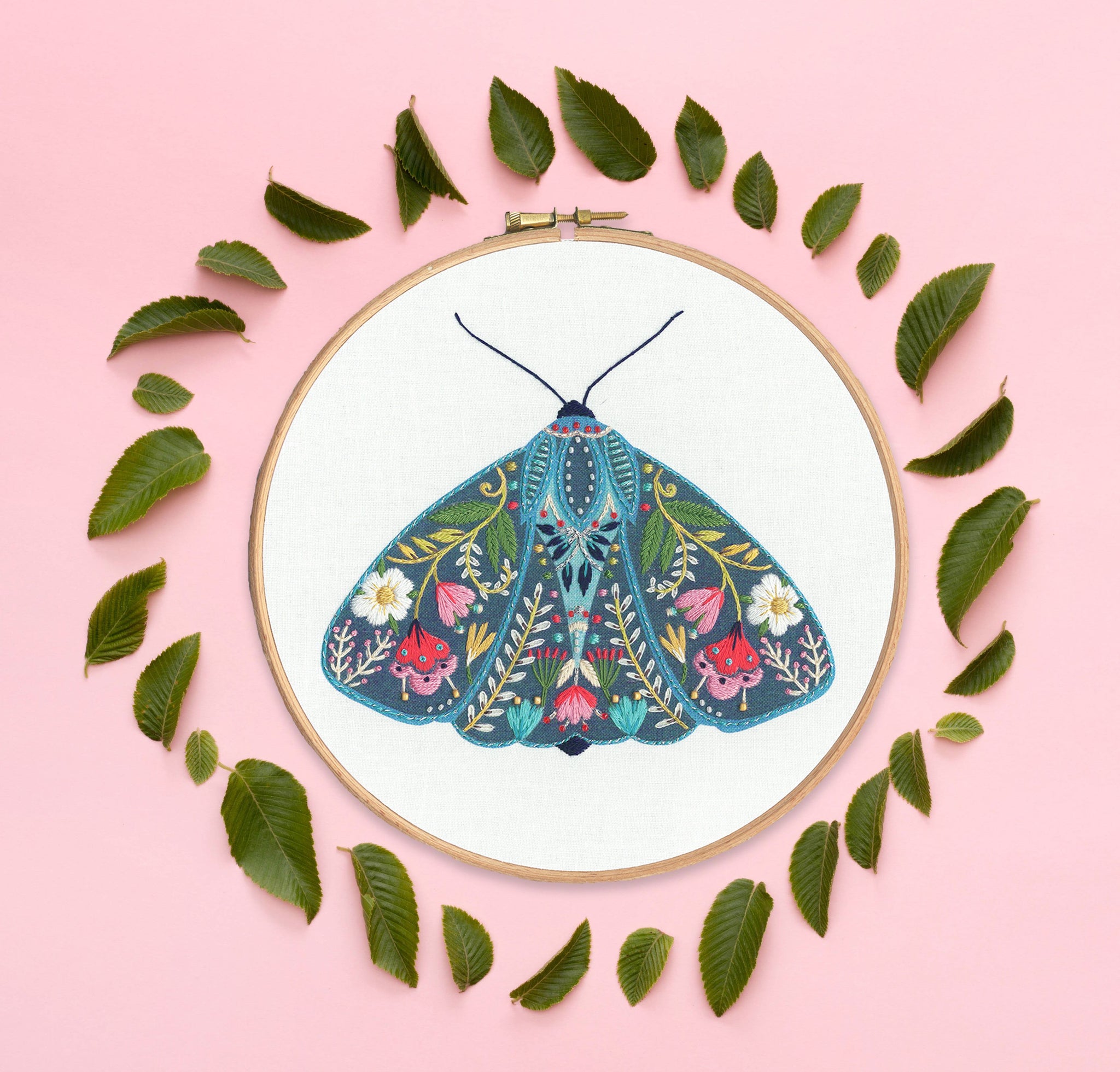 Moth - Pollen Embroideries Collection