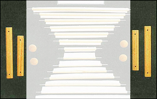 Scroll Bars: Hook & Loop (or Baste) System - Extender Side Bars