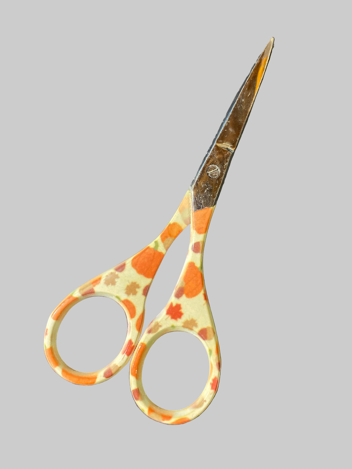 Pumpkin - Colourful Handle Scissors