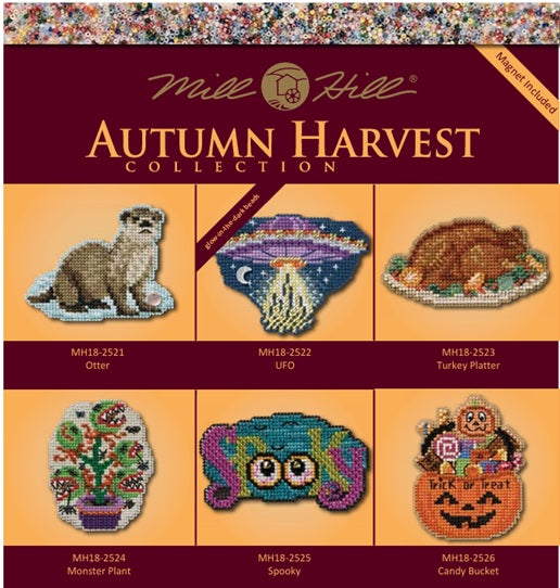2025 Autumn Harvest Ornament Kits by Mill Hill