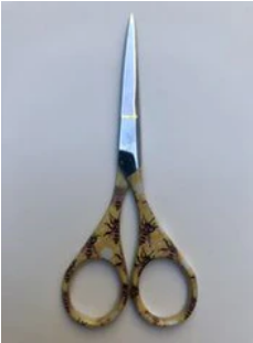 Bee #1 (yellow) - Colourful Handle Scissors