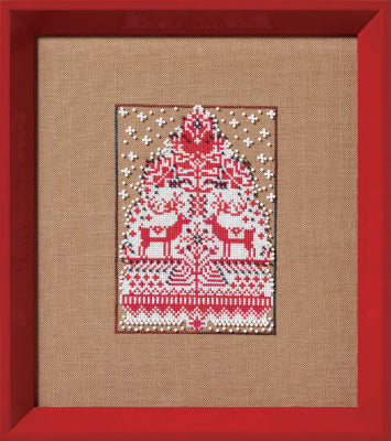 Red Tree - Christmas Fair Isle Red Collection