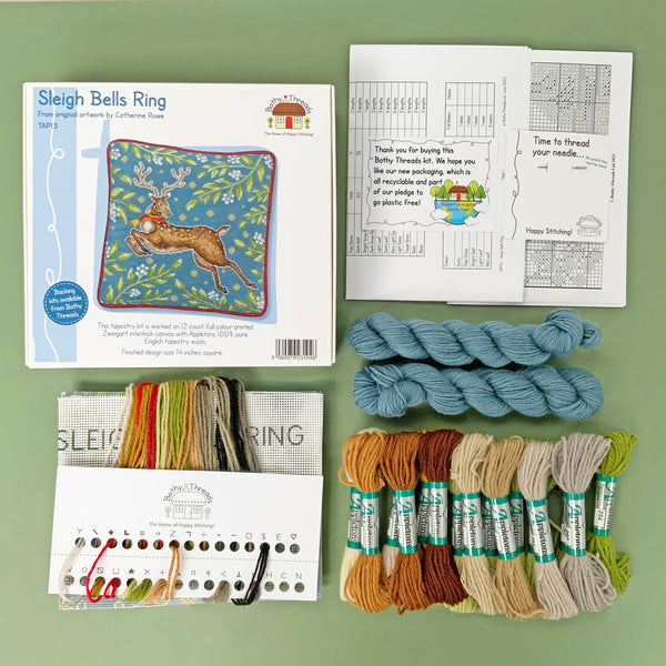 Sleigh Bells Ring - Tapestry Pillow Kit