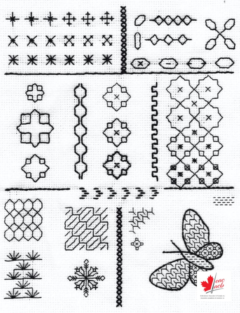 A Taste of Blackwork - EAC/ACB Course Kit