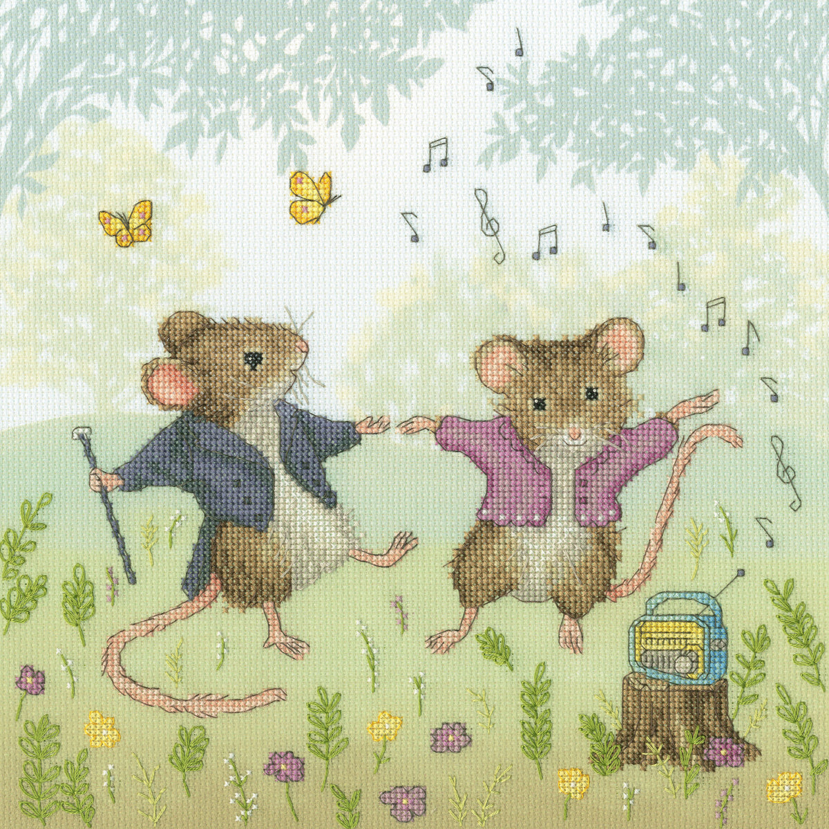 Woodland Waltz (Mice)