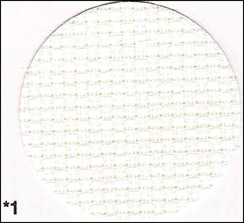 White - Aida 110cm - 16 count END OF BOLT