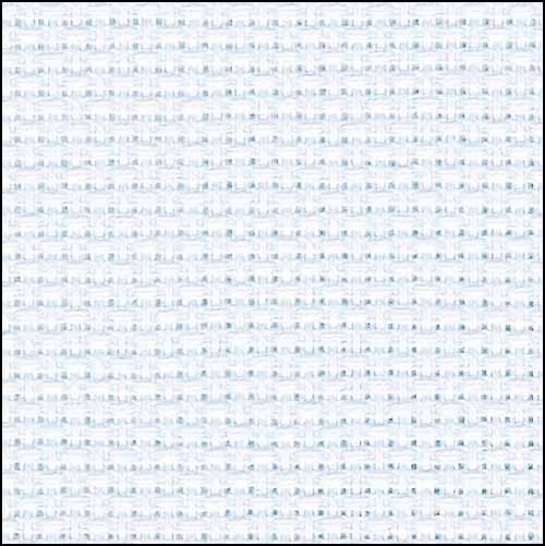 Ice Blue - Aida 110cm - 20 count METRIC