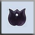 12155 - Very Small Tulip Matte Amethyst