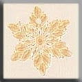 12164 - Medium Star Snowflake Glacier Blue