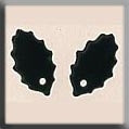 12197 - Medium Holly Leaf Matte Dark Emerald