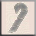 12282 - Candy Cane Matte Crystal