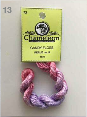 Perle Cotton # 8 (Hand Dyed) Group 1 - Range 1-98