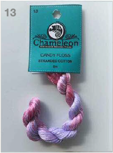 Floss (Chameleon Threads) Group 1 - Range 1-98