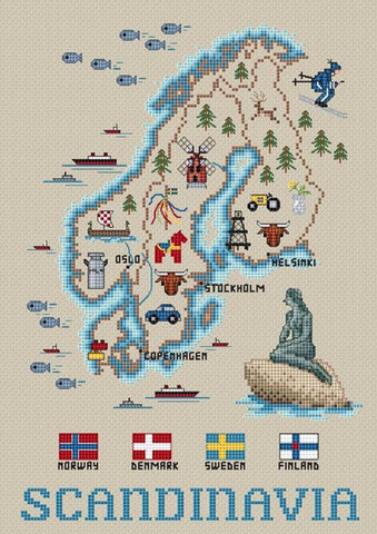 Scandinavia - Map Series