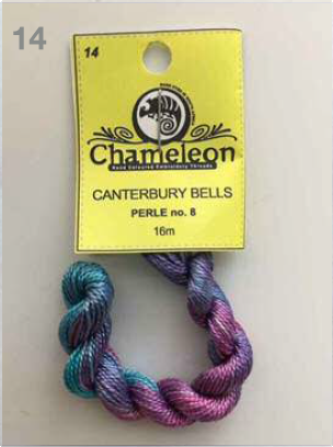 Perle Cotton # 8 (Hand Dyed) Group 1 - Range 1-98