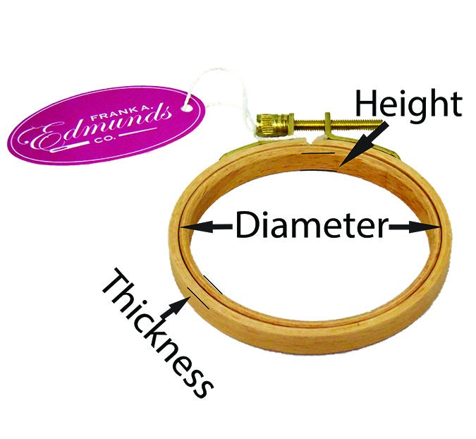 Display Hoop - Beech Wood (Smooth)