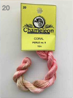 Perle Cotton # 8 (Hand Dyed) Group 1 - Range 1-98