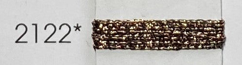 2122 - Tressé Au Sextant | Metallic Braid
