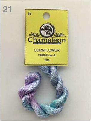 Perle Cotton # 8 (Hand Dyed) Group 1 - Range 1-98