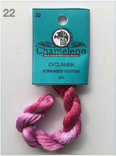 Floss (Chameleon Threads) Group 1 - Range 1-98
