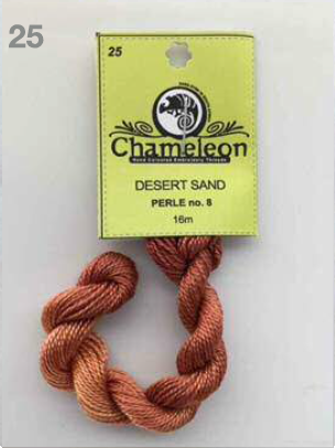 Perle Cotton # 8 (Hand Dyed) Group 1 - Range 1-98
