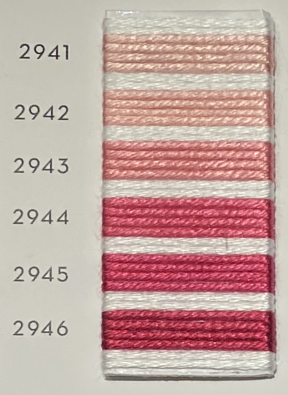 Soie d’Alger® - 5M skein - Magenta Colour Range