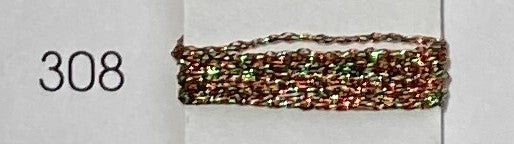 308 - Tressé Au Sextant | Metallic Braid