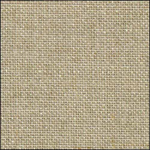 Natural (Raw) | Opalescent Sparkle - Belfast Linen 140cm - 32 count METRIC