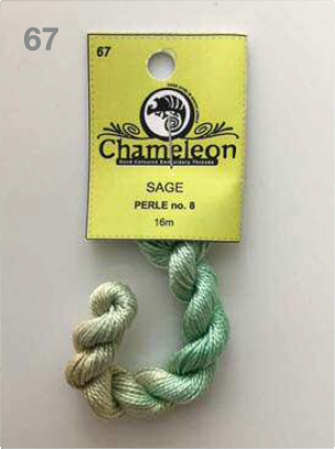 Perle Cotton # 8 (Hand Dyed) Group 1 - Range 1-98