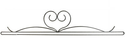 Wire Heart - 36" wide - Charcoal