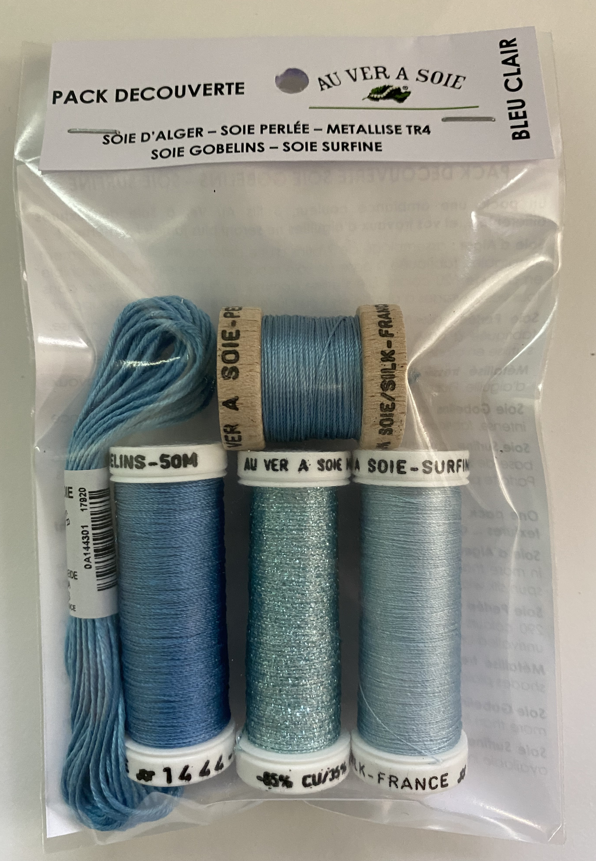 Pack Decouverte - Bleu Clair | Light Blue (Gobelins/Surfine)