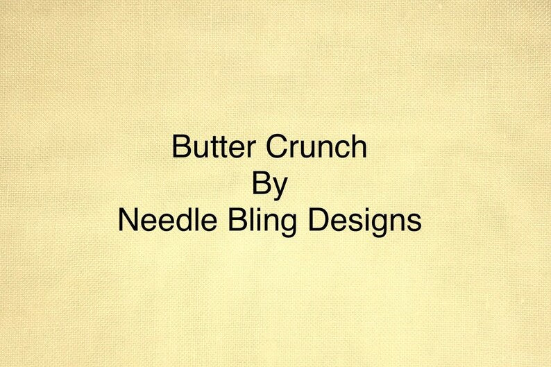 Butter Crunch - Hand Dyed Aida - 18 count (Discontinued)