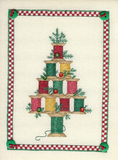 Christmas Spool Tree