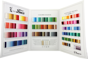 Finca: Perle Cotton - Real Thread Colour Card