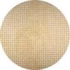 Eggshell with Brown (Vintage) - Mono Canvas - 18 count
