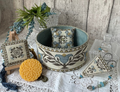 Enchanted Tulip Sewing Basket Pattern