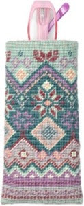 Fair Isle Spectacle Case- Appleton Tapestry Kit