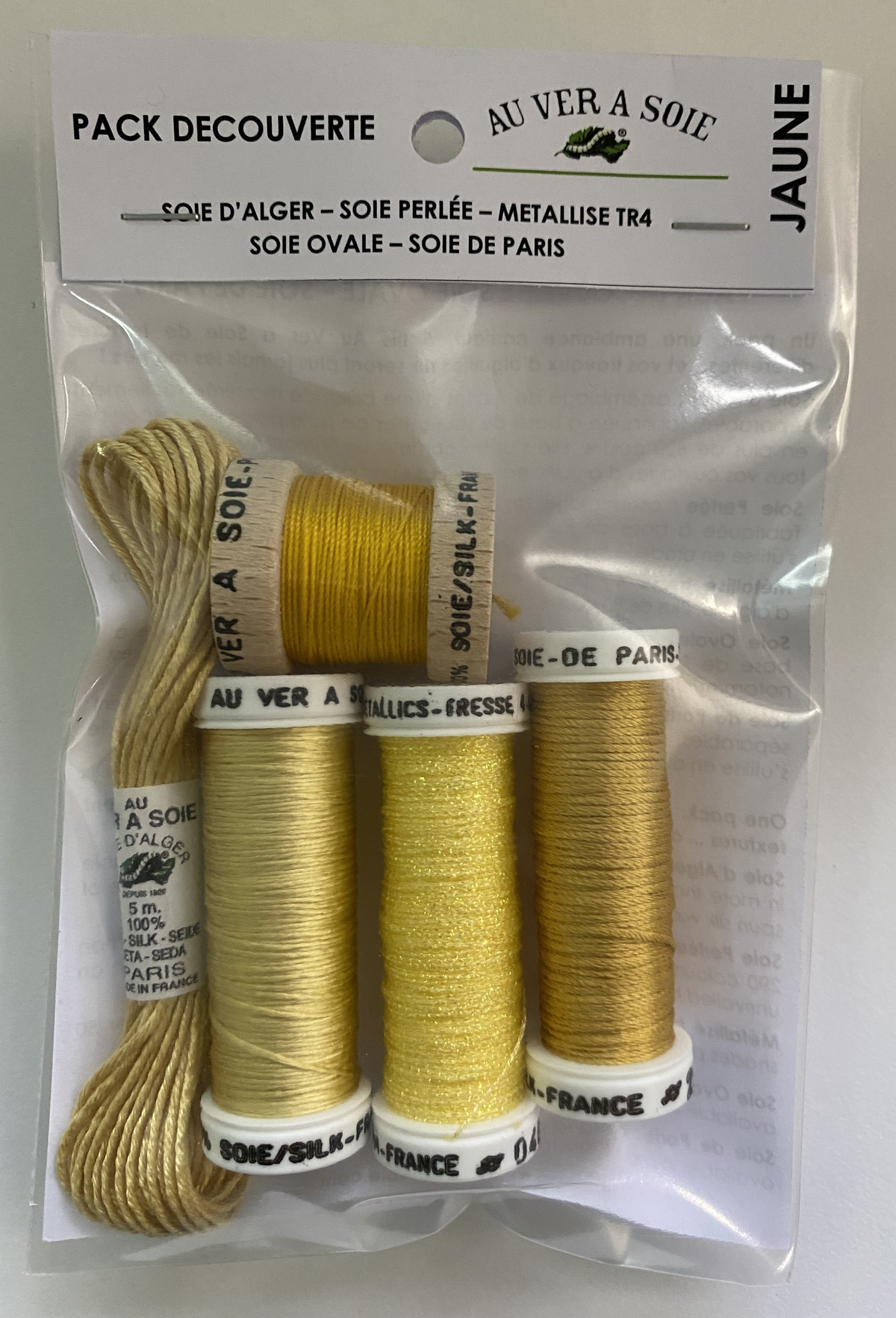 Pack Decouverte - Jaune | Yellow (Ovale/de Paris)