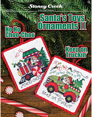 Santa's Toys Ornaments 2 (II) - Leaflet 550